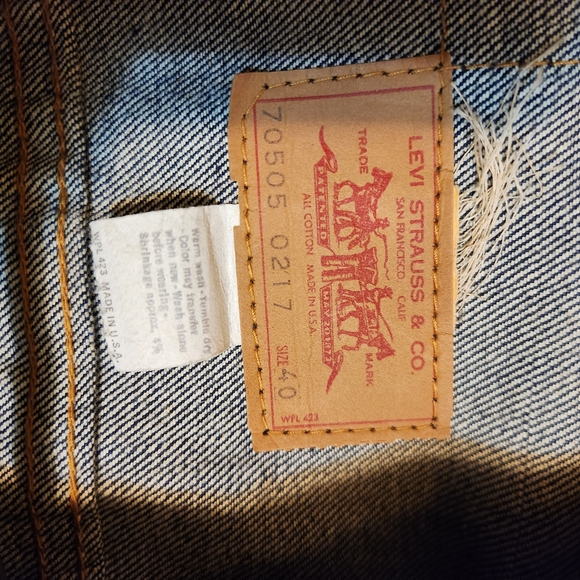 This Is Deadstock Jacket From The 70s. Brand New. Never Been Washed . US Made - Picture 4 of 7